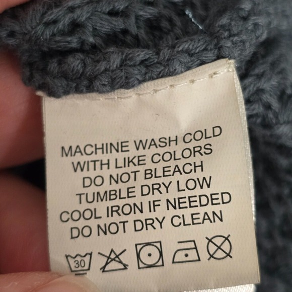 Carbon 2 Cobalt‎ Sweater Mens XL Green Waffle Knit Roll Neck Heavy Fisherman - Picture 5 of 11